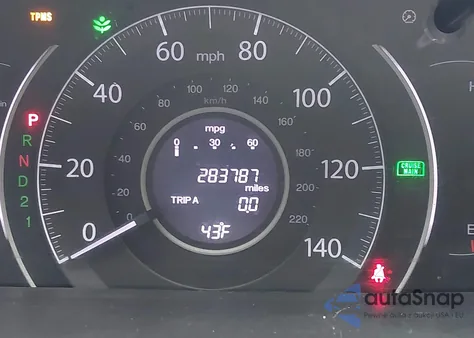 2013 Honda Cr-V Ex-L z USA, uszkodzony, nr VIN 2HKRM3H73DH512164